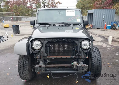 2017 Jeep Wrangler Unlimited Sahara 4X4 из США, поврежденный, VIN 1C4BJWEG0HL730077